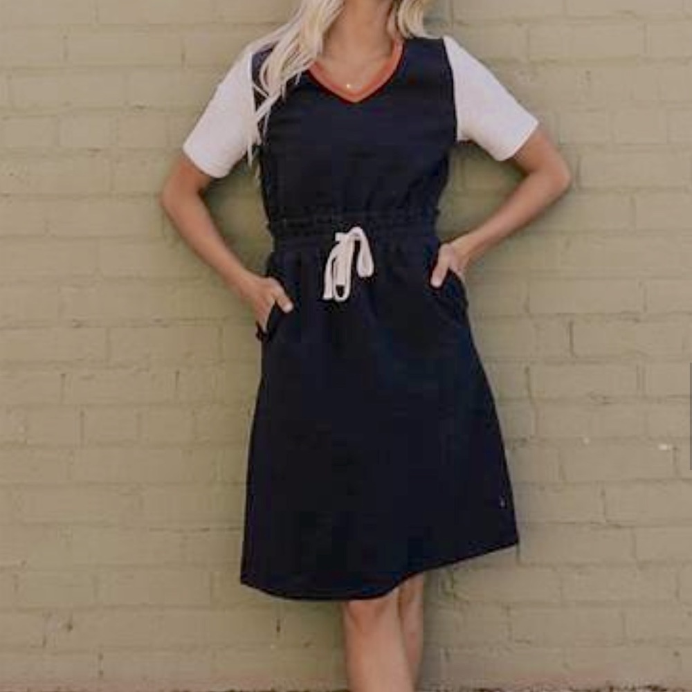 ROOLEE | Cornflower Colourblock Dress